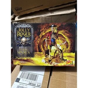 Lindberg Jolly Roger Shining Spoils of the Scallywag 1:12 Pirate Model Kit HL614